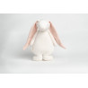 Lapin magique avec sons & lumières MOONIE Crème/rose