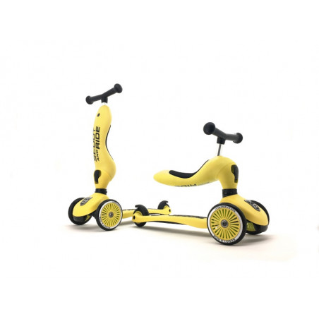 Porteur-trottinette Highwaykick 1 SCOOT AND RIDE Citron