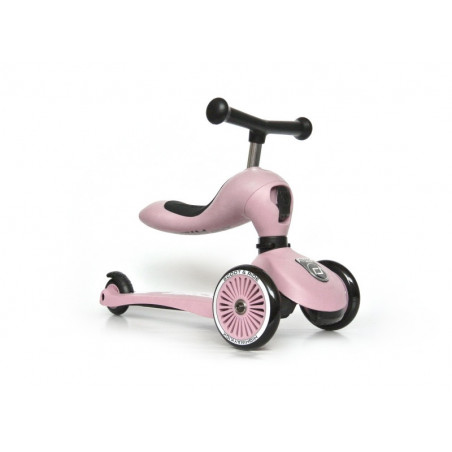 Porteur-trottinette Highwaykick 1 SCOOT AND RIDE Rose