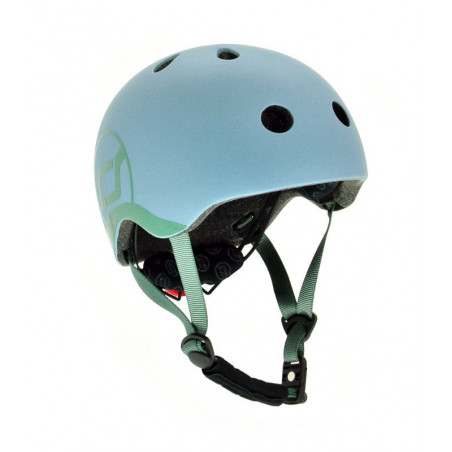 Casque S SCOOT AND RIDE Bleu acier
