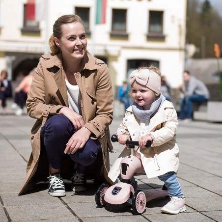 Porteur-trottinette Highwaykick 1 SCOOT AND RIDE Rose