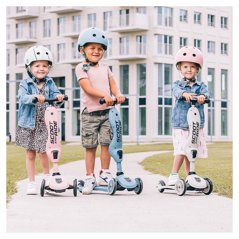 Casque S SCOOT AND RIDE Rose