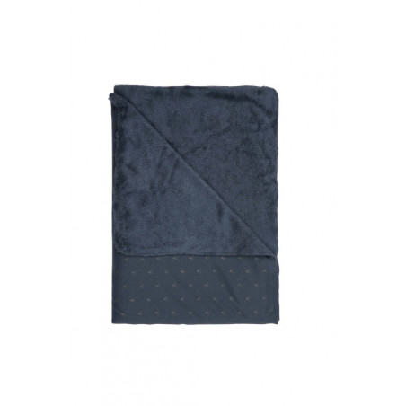 Couverture de lit 100x150 PERICLES Steel gold