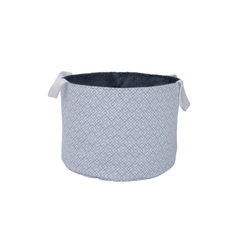 Corbeille de rangement PERICLES Steel allover