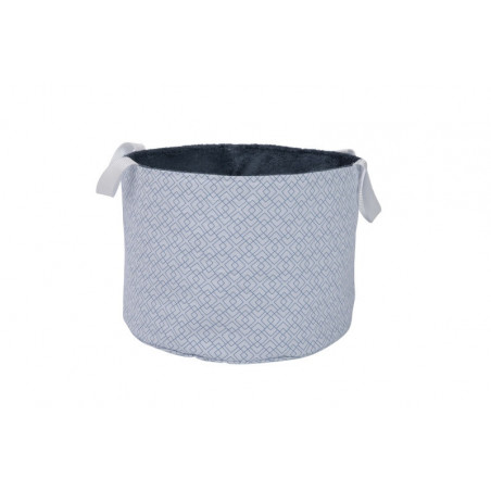 Corbeille de rangement PERICLES Steel allover