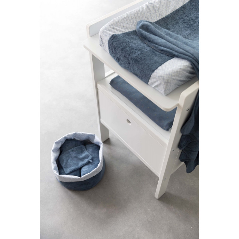 Corbeille de rangement PERICLES Steel allover