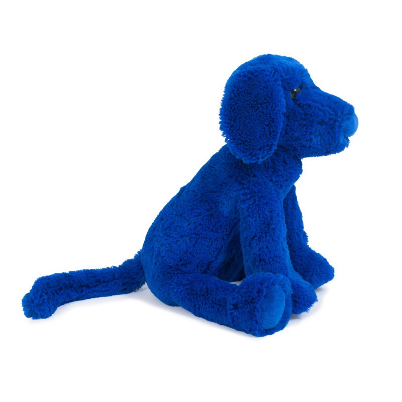 Peluche Chien Bleu MOULIN ROTY Ecole des loisirs