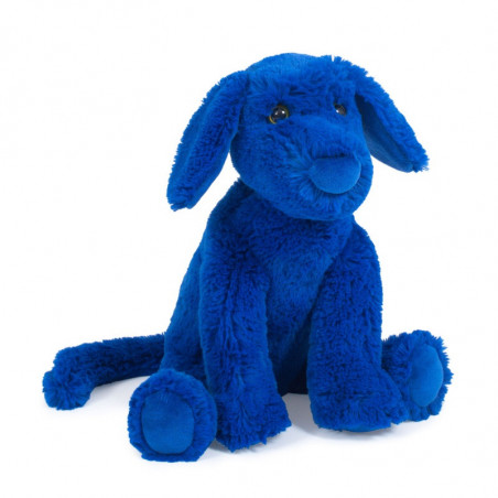 Peluche Chien Bleu MOULIN ROTY Ecole des loisirs