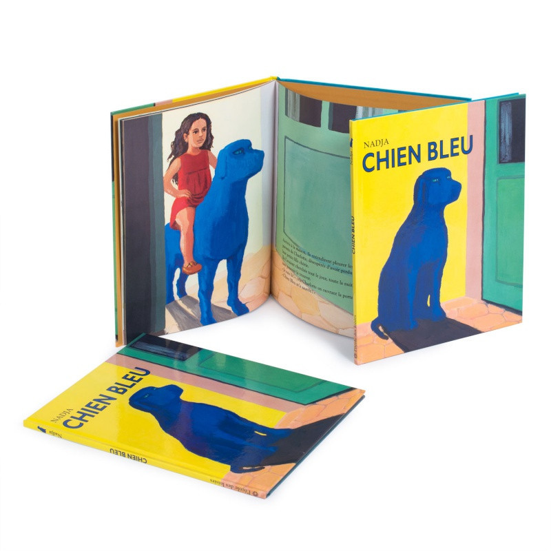 Livre "Chien bleu de Nadja" MOULIN ROTY Ecole des loisirs