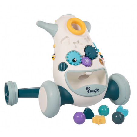 Pousseur/aide à la marche Jumpy BO JUNGLE bleu