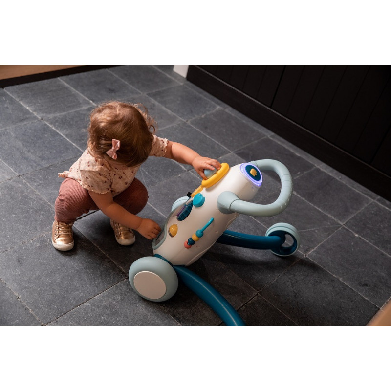 Pousseur/aide à la marche Jumpy BO JUNGLE Rose