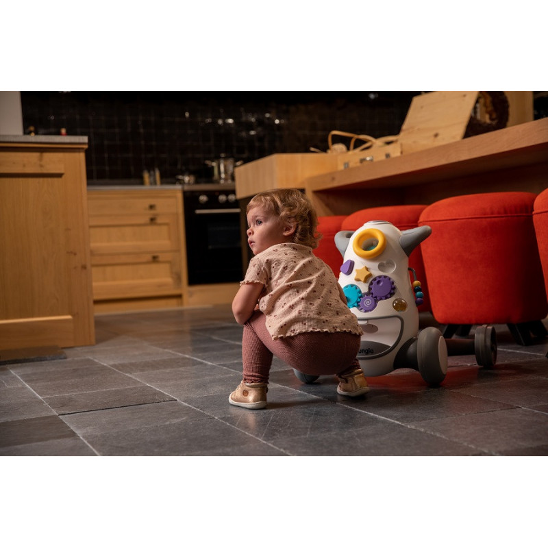 Pousseur/aide à la marche Jumpy BO JUNGLE Gris