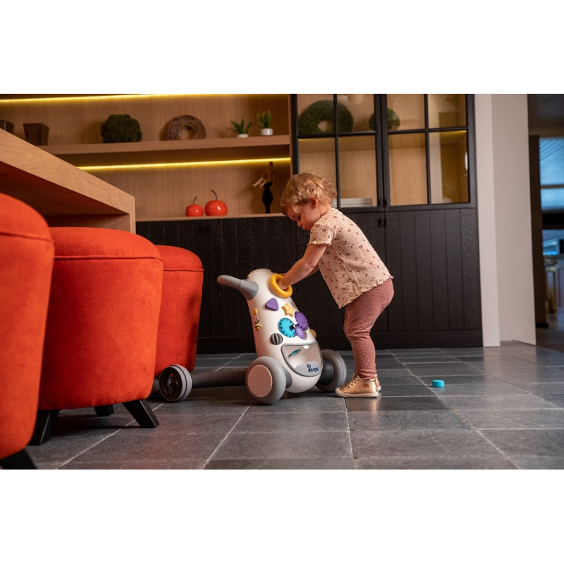 Pousseur/aide à la marche Jumpy BO JUNGLE Gris