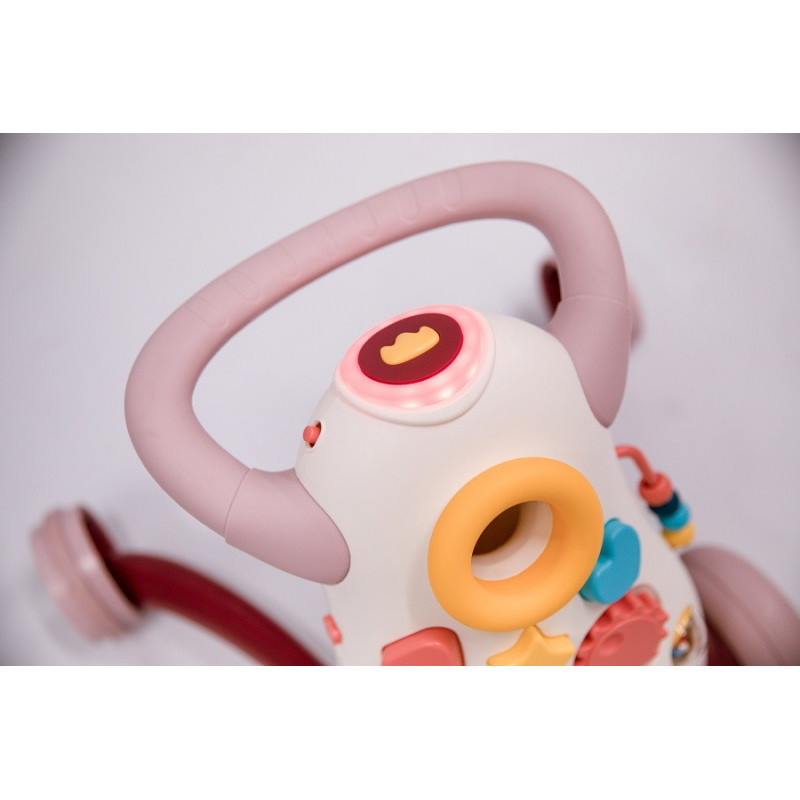 Pousseur/aide à la marche Jumpy BO JUNGLE Rose