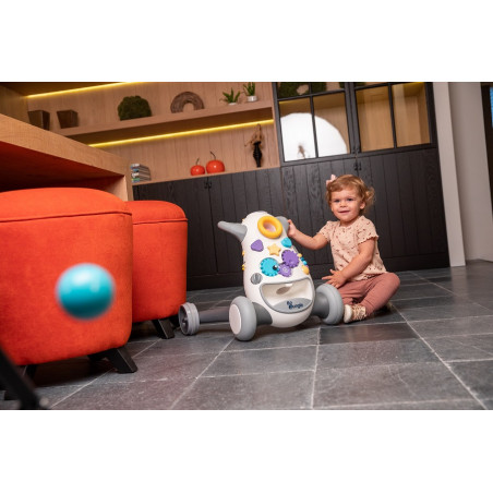 Pousseur/aide à la marche Jumpy BO JUNGLE Gris