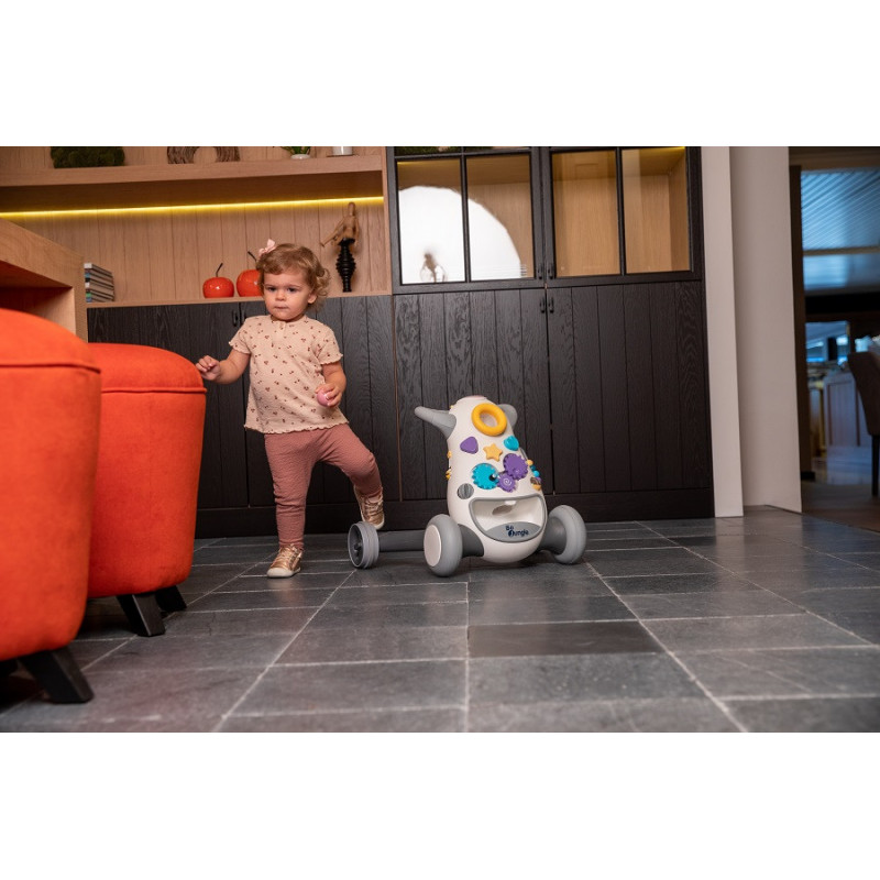 Pousseur/aide à la marche Jumpy BO JUNGLE Gris