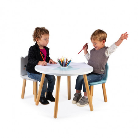 Ensemble table + 2 chaises pour enfant JANOD Banquise
