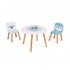 Ensemble table + 2 chaises pour enfant JANOD Banquise
