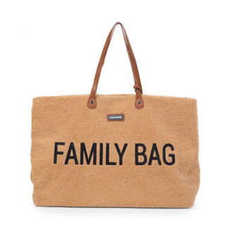 Sac à langer Family bag CHILDHOME Teddy Beige