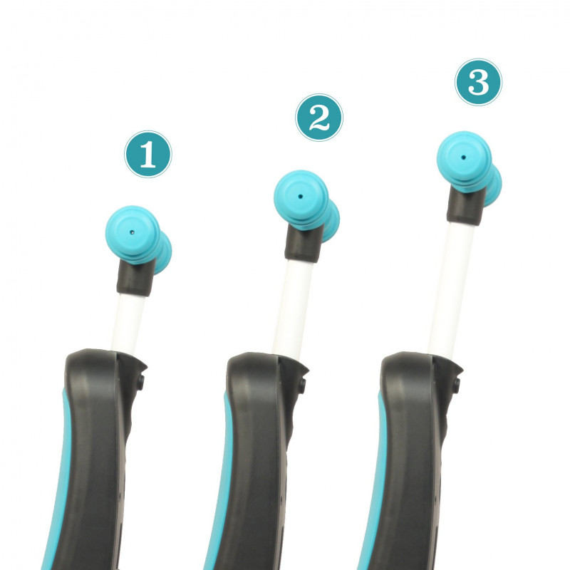 Draisienne 5 en 1 avec barre de poussée Scootizz LOOPING Bleu