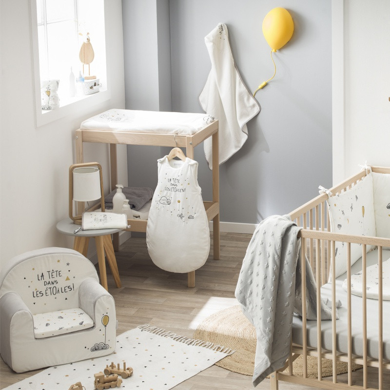 Tapis / fond de parc 100x100 LITTLE BAND Etoiles filantes