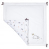 Tapis / fond de parc 100x100 LITTLE BAND Etoiles filantes