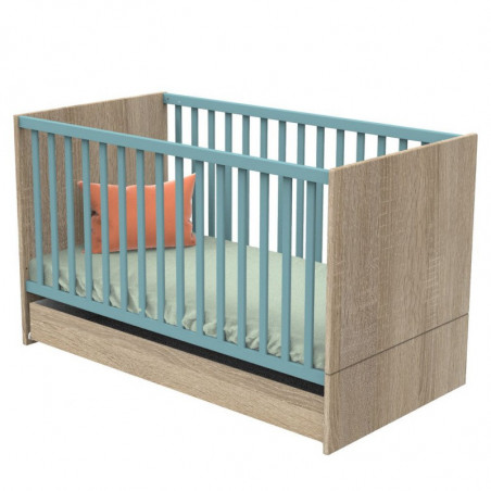 Tiroir pour Little big bed 70x140 Nova SAUTHON Chêne dore