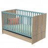 Tiroir pour Little big bed 70x140 Nova SAUTHON Chêne dore