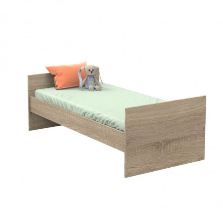 Lit combiné évolutif 60x120 Nova SAUTHON Gris volcan