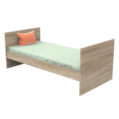 Lit 70x140 évolutif 90/140 x190 Nova SAUTHON Gris volcan