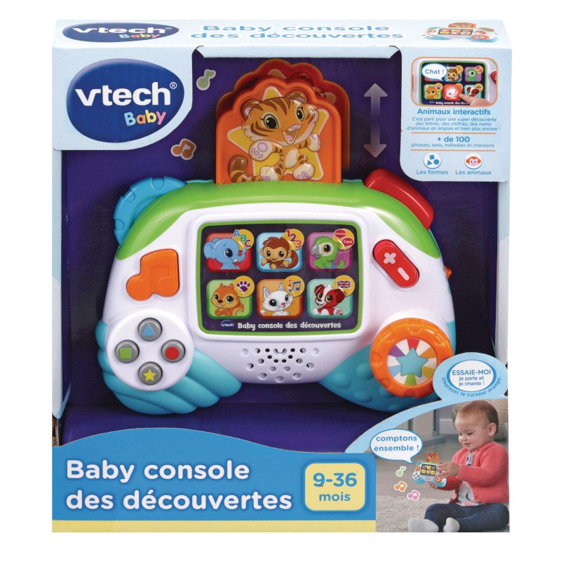 Baby console des découvertes VTECH