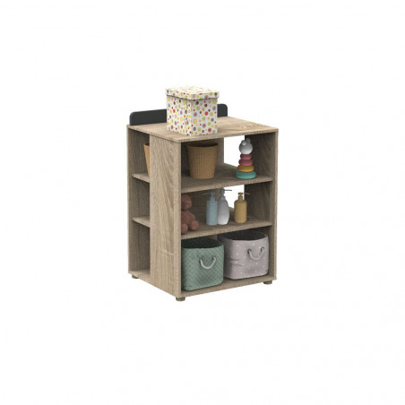 Commode évolutive Nova SAUTHON Gris volcan