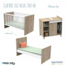 Chambre duo avec little big bed 70x140 SAUTHON Nova Blanc lin
