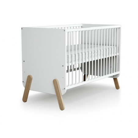 Chambre duo avec lit 60x120 et meuble à langer WEBABY Pirate