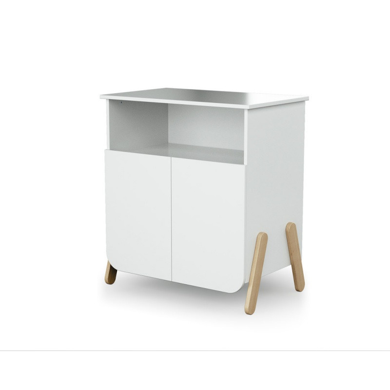 Chambre duo avec lit 60x120 et meuble à langer WEBABY Pirate
