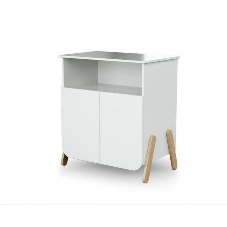 Chambre duo avec lit 60x120 et meuble à langer WEBABY Pirate