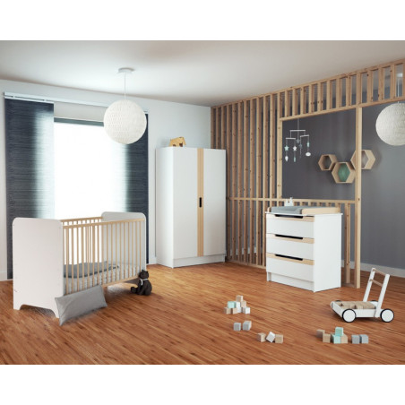 Chambre duo avec lit 60x120 JURABABY Carrousel