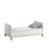 Lit évolutif 70x140 Altitude VOX Blanc/bois