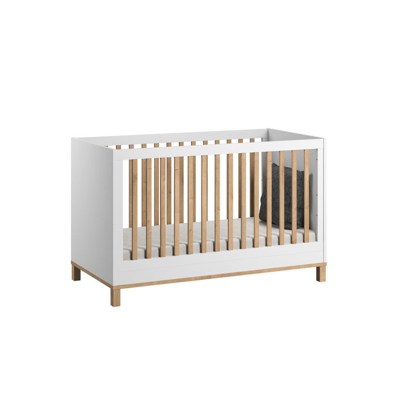 Lit évolutif 70x140 Altitude VOX Blanc/bois
