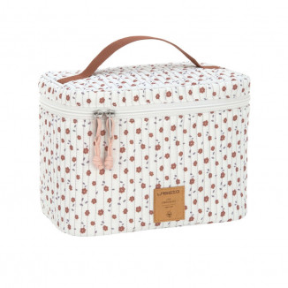 Vanity bébé nomade Fleurs LASSIG Casual blanc