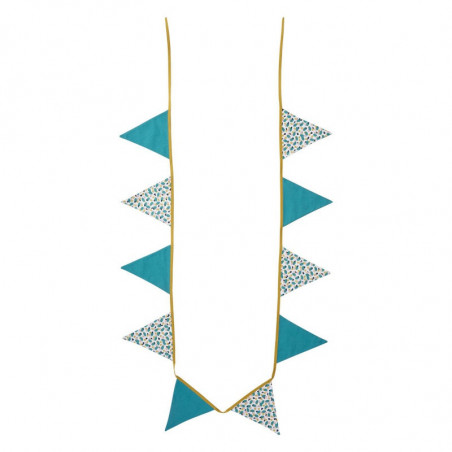 Guirlande de fanions coton 250cm BB&CO Baby pop