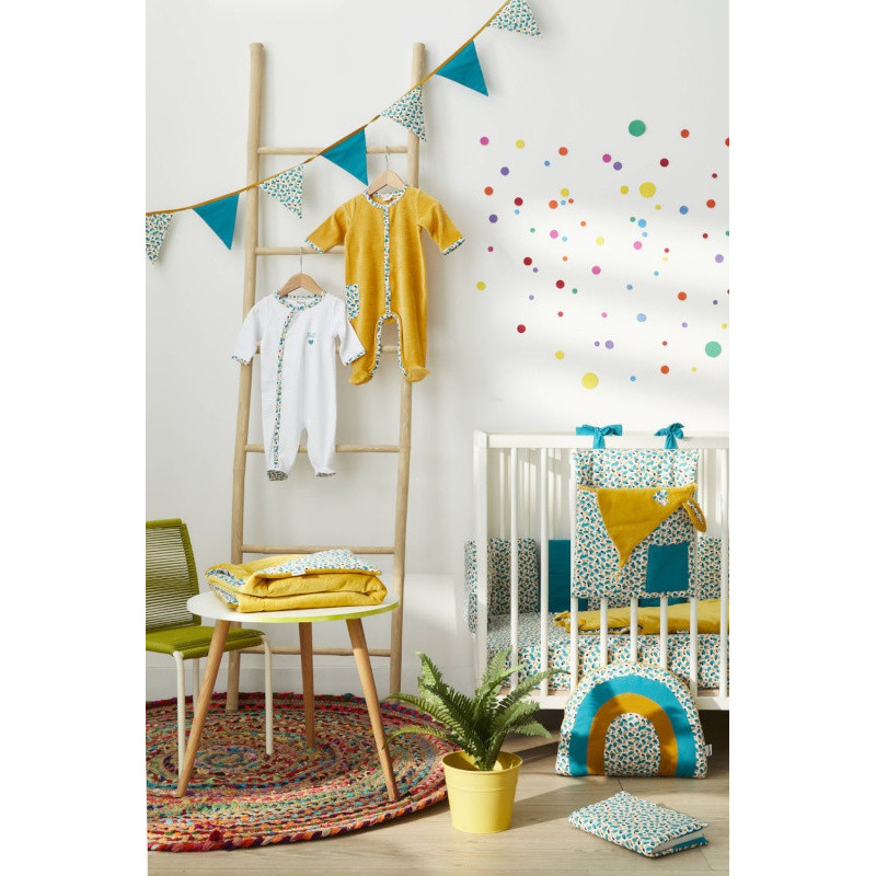 Guirlande de fanions coton 250cm BB&CO Baby pop
