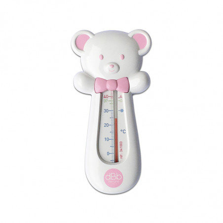 Thermomètre de bain Ourson REMOND Rose