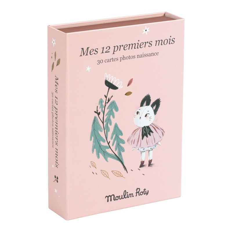 Cartes "Mes 12 1ers mois" MOULIN ROTY Apres la pluie