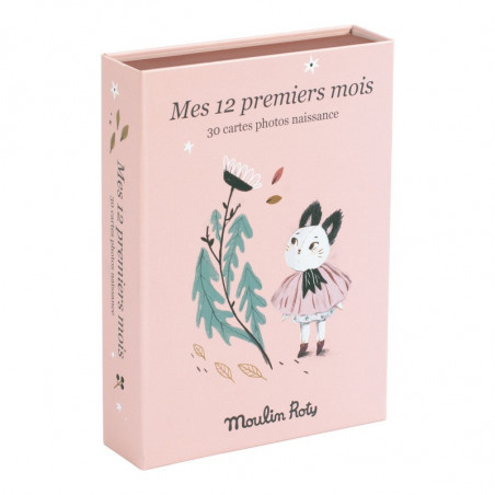 Cartes "Mes 12 1ers mois" MOULIN ROTY Apres la pluie