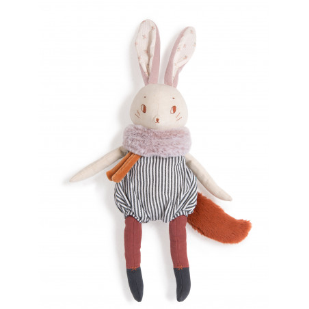 Grand lapin plume MOULIN ROTY Apres la pluie