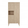 Trio chambre Cocoon avec lit 60x120 QUAX Natural Oak