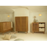 Trio Chambre Hai No Ki avec lit 60x120 QUAX