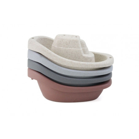 Lot de 4 bateaux de bain paille MAGNI