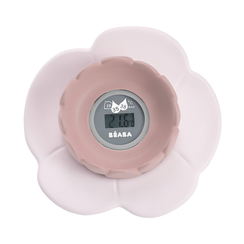 Thermomètre de bain lotus BEABA Old pink
